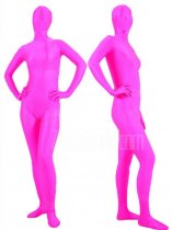 Pink Sexy Spandex Lycra Full Body Catsuit