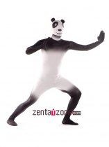 Lycra Spandex Panda Print Zentai Bodysuit