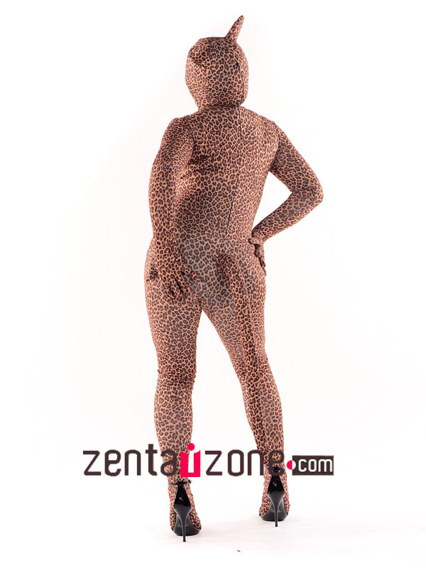 Leopard Spandex Unisex Zentai Suit