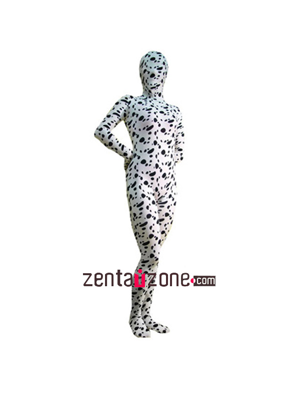 Pointer Pattern Spandex Zentai Suit