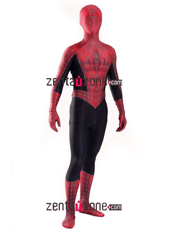 Custom Printed Raimi Spiderman 3 Costume