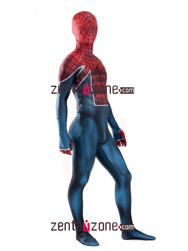 Custom Printed Spider Uk Spiderman Costume 65 00 Buy Zentai Spandex