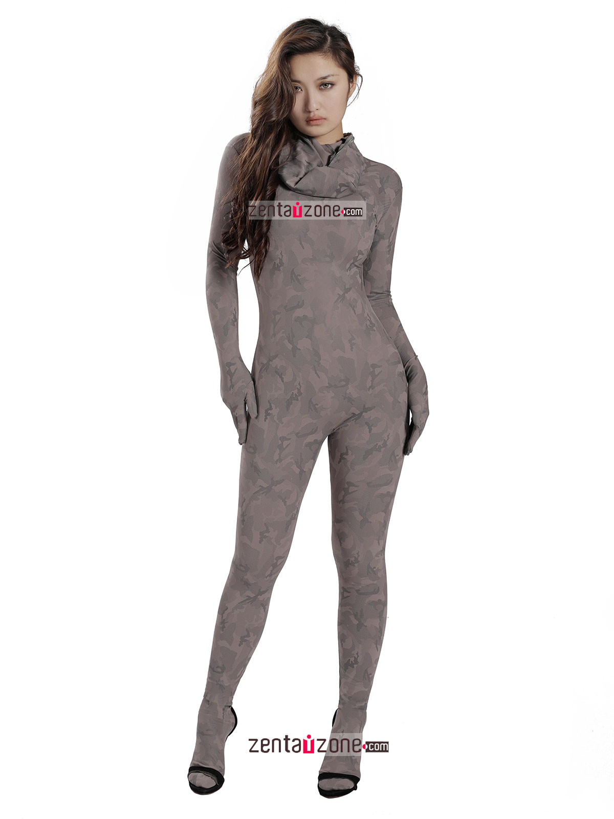 Nylon Quality Pattern Spandex Full Bodysuit Zentai